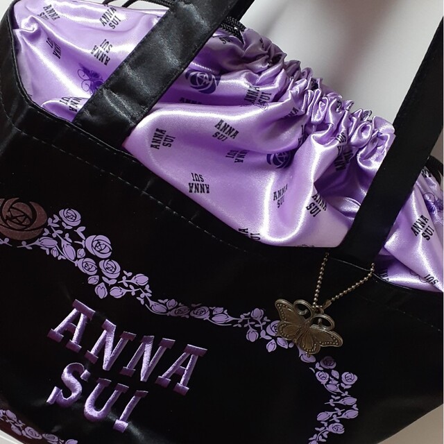 ANNA SUI(アナスイ)のANNA SUI 巾着トートバック新品 レディースのバッグ(トートバッグ)の商品写真