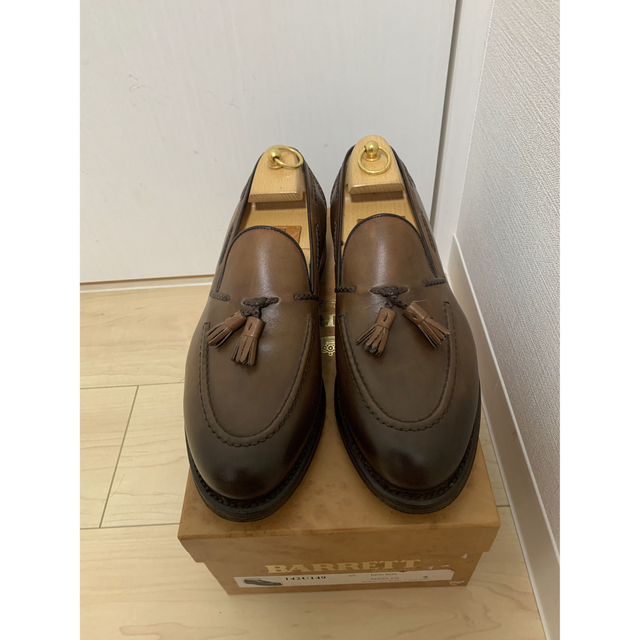 EDWARD GREEN(エドワードグリーン)のBARRETT タッセルローファー ブラウン size7 メンズの靴/シューズ(ドレス/ビジネス)の商品写真