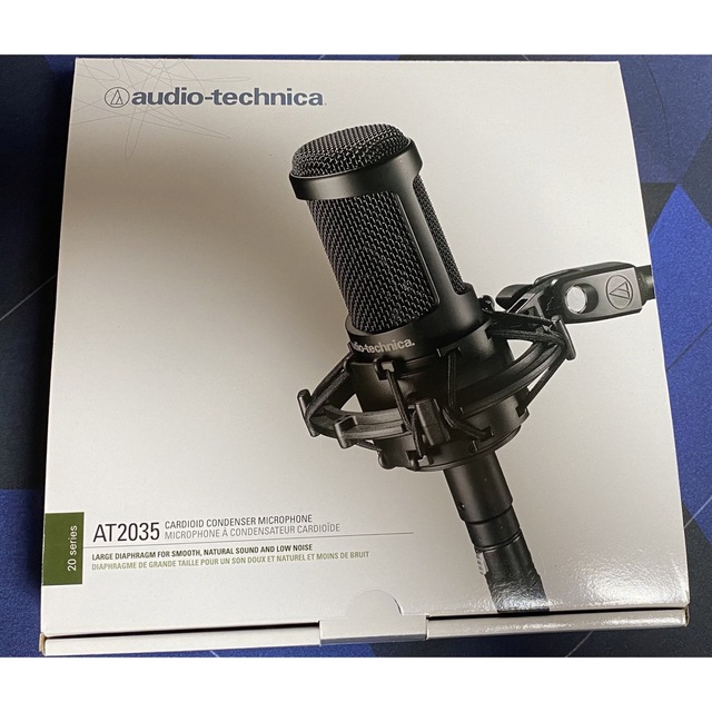 audio-technica(オーディオテクニカ)のaudio-technica AT2035 コンデンサーマイク 楽器のレコーディング/PA機器(マイク)の商品写真