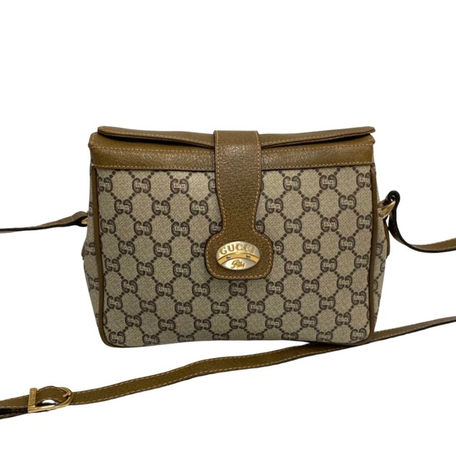 極美品 GUCCI グッチ オールドグッチ ヴィンテージ グッチプラス ロゴ
