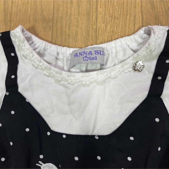 ANNA SUI mini(アナスイミニ)のANNA SUI mini 長袖ワンピース　110センチ キッズ/ベビー/マタニティのキッズ服女の子用(90cm~)(ワンピース)の商品写真