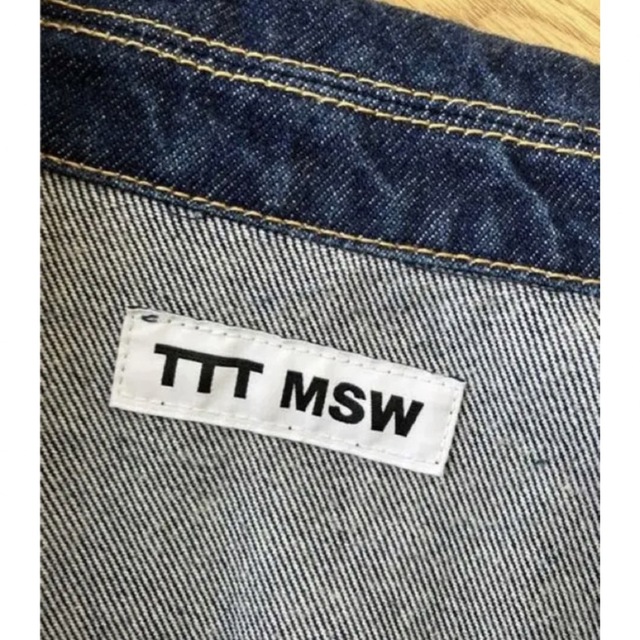 TTT_MSW(ティー)のTTT MSWデニム ブルゾン ジャケット メンズのジャケット/アウター(ブルゾン)の商品写真