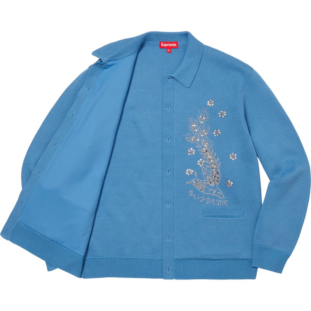 Supreme - Supreme Beaded Applique Cardiganの通販 by LCXSTR Supreme - Supreme Beaded Applique Cardiganの通販 by LCXSTR