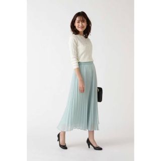 ナチュラルビューティーベーシック(NATURAL BEAUTY BASIC)のナチュラルビューティーベーシック シフォンプリーツスカート(ロングスカート)