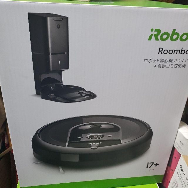 iRobot(アイロボット)の新品・未開封　ルンバ I7+　アイロボット スマホ/家電/カメラの生活家電(掃除機)の商品写真