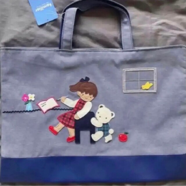 新品未使用】familiar デニムバッグ ファミリアの通販 by しょこ's
