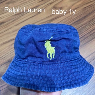 ラルフローレン(Ralph Lauren)の【お値下げ！】ラルフローレン　baby リバーシブル　46〜48cm(帽子)