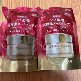 グレイスワン(GRACE ONE（KOSE COSMEPORT）)のグレイスワン　リンクルケア　モイストジェルクリーム　90g×2個セット(オールインワン化粧品)