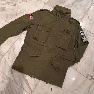 ワコマリア フィールドジャケット ミリタリー M65 カーキ | www