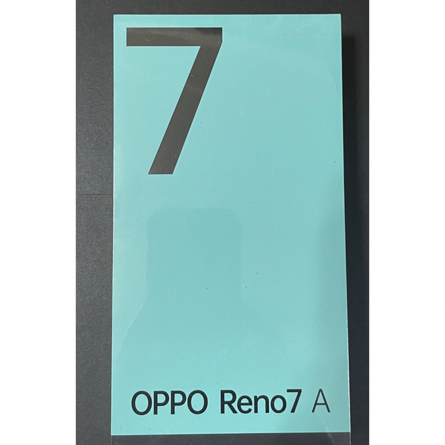 スマートフォン本体OPPO Reno7 A（SIMフリー）ドリームブルー(新品未