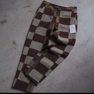 最も人気商品 BODE PATCHWORK SQUARE SIDE TIE TROUSER radimmune.com