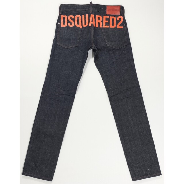 新品  DSQUARED2 デニムロゴ入り ICON ディースクエアード