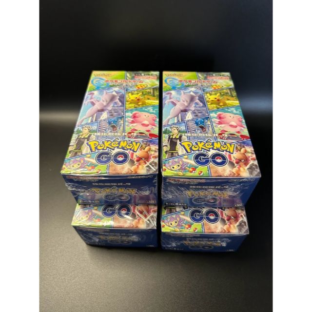 ポケモンカードゲーム　ポケモンGO　シュリンク付き　4BOXBox/デッキ/パック