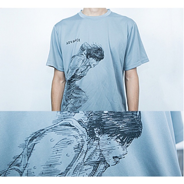 スラムダンク　流川楓　Tシャツ　Mサイズ　グレー　公式グッズ エンタメ/ホビーのアニメグッズ(その他)の商品写真