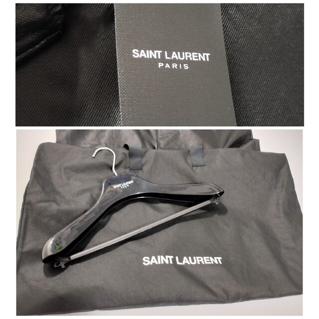 SAINT LAURENT ラム レザージャケット サンローラン 新品 ブルゾン