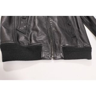 人気満点 お値引き対応可 レザージャケット SAINT LAURENT 48サイズ(M