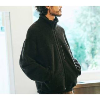 MARKAWARE 21aw アルパカスポーツカーディガン　グレー　タグ有