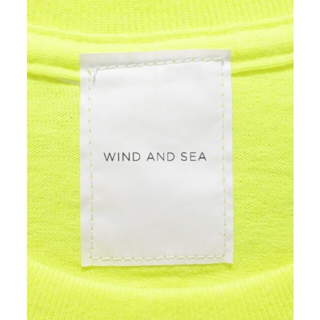 WIND AND SEA(ウィンダンシー)のWIND AND SEA ウィンダンシー Tシャツ・カットソー L 蛍光イエロー 【古着】【中古】 メンズのトップス(Tシャツ/カットソー(半袖/袖なし))の商品写真