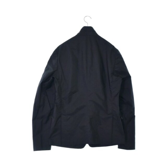 ナイロンPU樹脂加工100％芯プラダ／PRADA フィールドジャケット JKT アウター ミリタリー メンズ 男性 男性用コットン 綿 キャンバス グレー 灰色  RN98339 CA34767