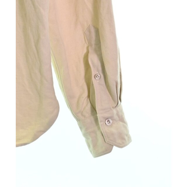 【新品】ジャンネット giannetto WASH DIVISION ツイルコットン ワークシャツ カーキベージュ【サイズS】【メンズ】