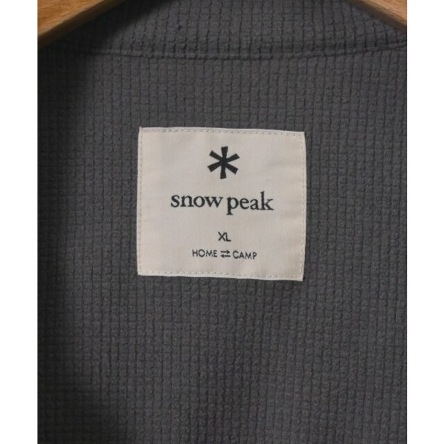 Snow Peak(スノーピーク)のsnow peak スノーピーク ブルゾン（その他） XL グレー 【古着】【中古】 メンズのジャケット/アウター(その他)の商品写真