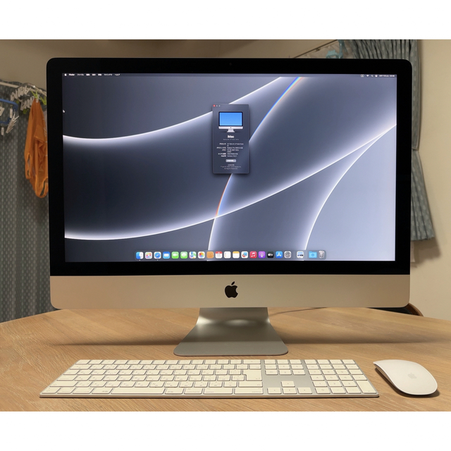 Mac (Apple) - iMac 27インチ 2019 3.7GHz 6コア intel Core i5