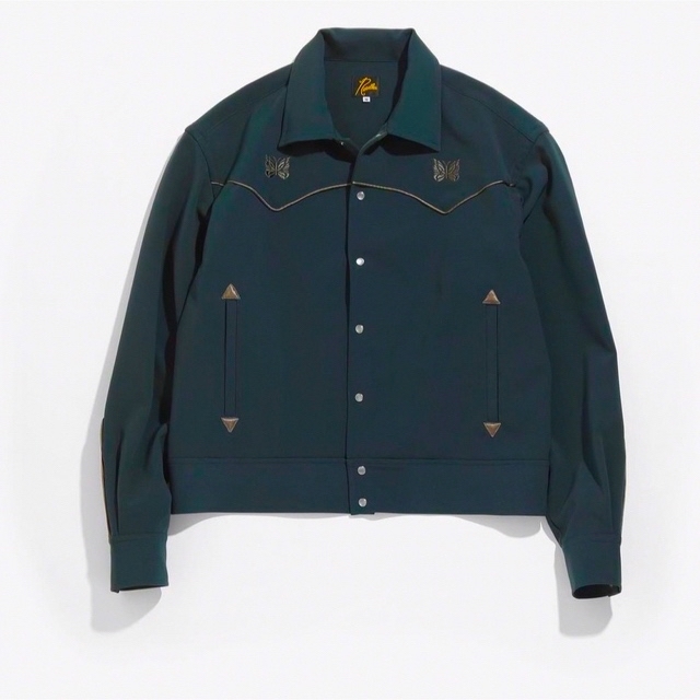 Needles Piping Cowboy Jacket Green 割引発見 www.salon-virginielabes.fr