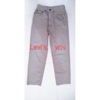 リーバイス(Levi's)のLevi''s　コットン　パンツ　グレージュ　W29　★週末SALE★(チノパン)