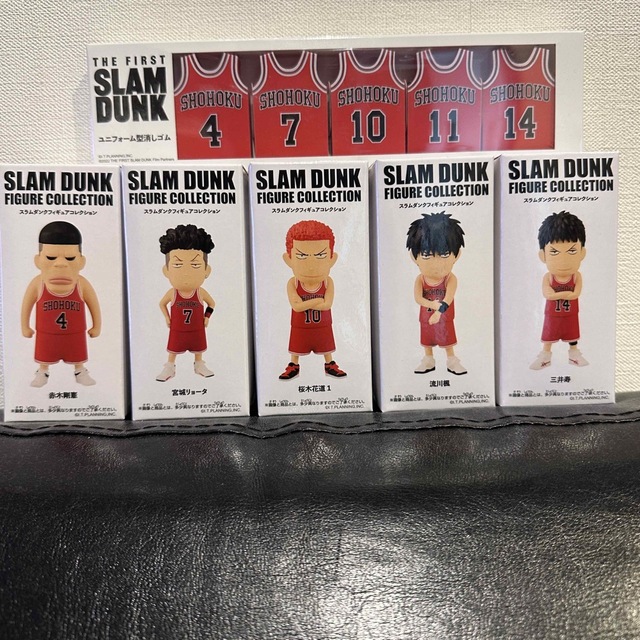 4mm台座直径SLAM DUNK FIGURE COLLECTION 消しゴム付き