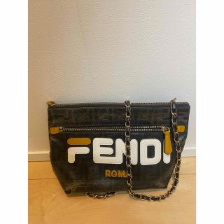 フェンディ(FENDI)のFENDI fila 2wayクラッチバッグ　付属品完備(ショルダーバッグ)