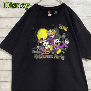 ディズニー(Disney)の【入手困難】Disney Tシャツ　2XLサイズ　ゆったり　キャラクター　一点物(Tシャツ/カットソー(半袖/袖なし))