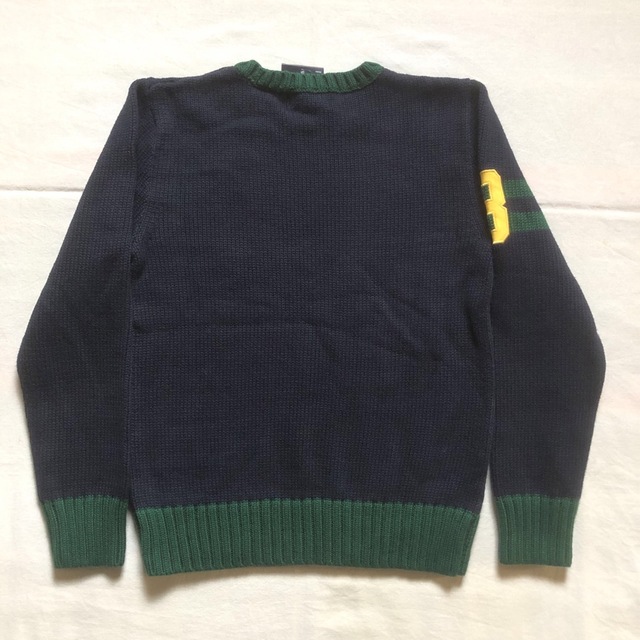 POLO RALPH LAUREN(ポロラルフローレン)の新品 ラルフローレン コットンニット セーター 春ニット キッズ ユース 子供服 キッズ/ベビー/マタニティのキッズ服男の子用(90cm~)(ニット)の商品写真