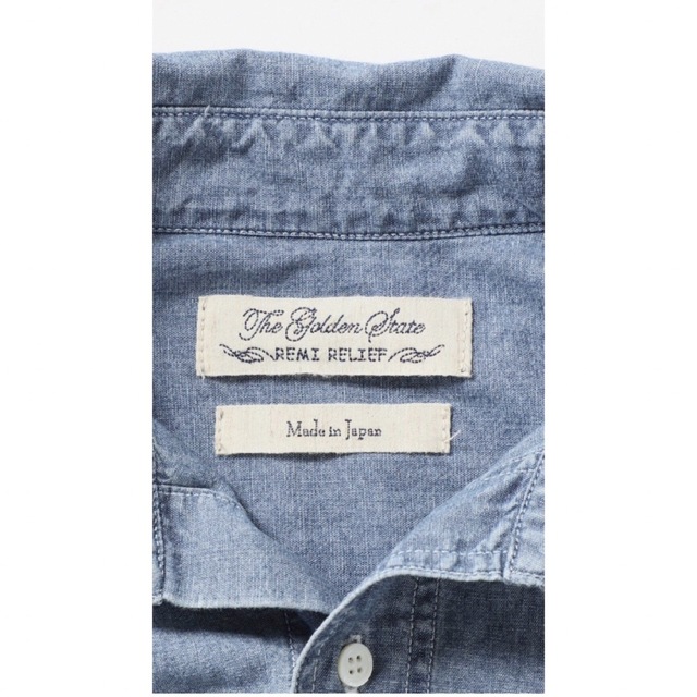 L'Appartement DEUXIEME CLASSE(アパルトモンドゥーズィエムクラス)のL'Appartement REMI RELIEF Chambray Shirt レディースのトップス(シャツ/ブラウス(長袖/七分))の商品写真