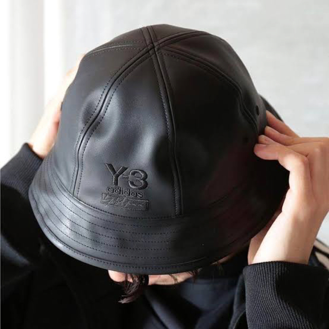 Y-3 BUCKET HAT バケットハット(BLACK)