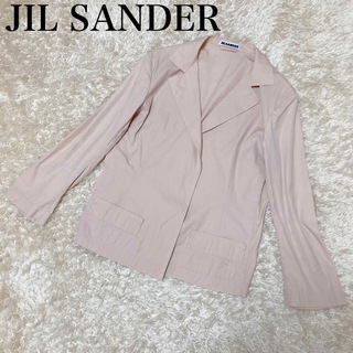 ジルサンダー(Jil Sander)のJIL SANDER ジルサンダー テーラードジャケット 綿　イタリー製　36(テーラードジャケット)
