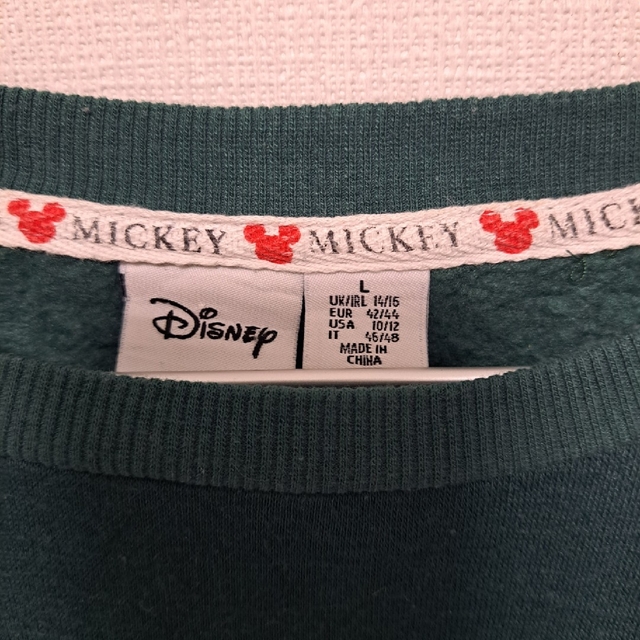 Disney(ディズニー)のDisneyスエット古着 メンズのトップス(スウェット)の商品写真