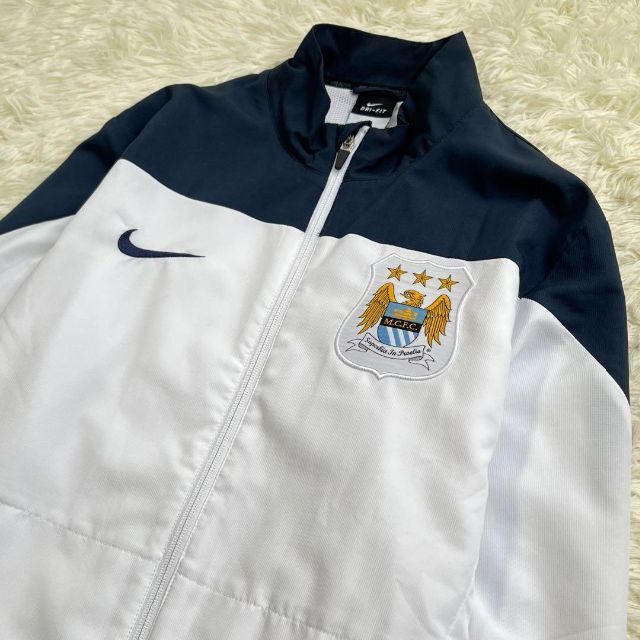 NIKE - 【美品】NIKE×マンチェスターシティ ナイロンジャケット NIKE - 【美品】NIKE×マンチェスターシティ ナイロンジャケット