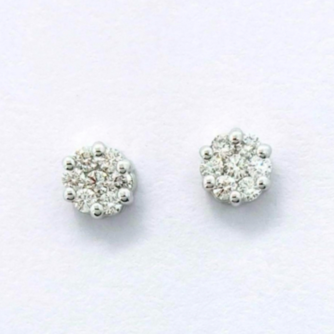 プラチナダイヤモンドピアス　0.3ct