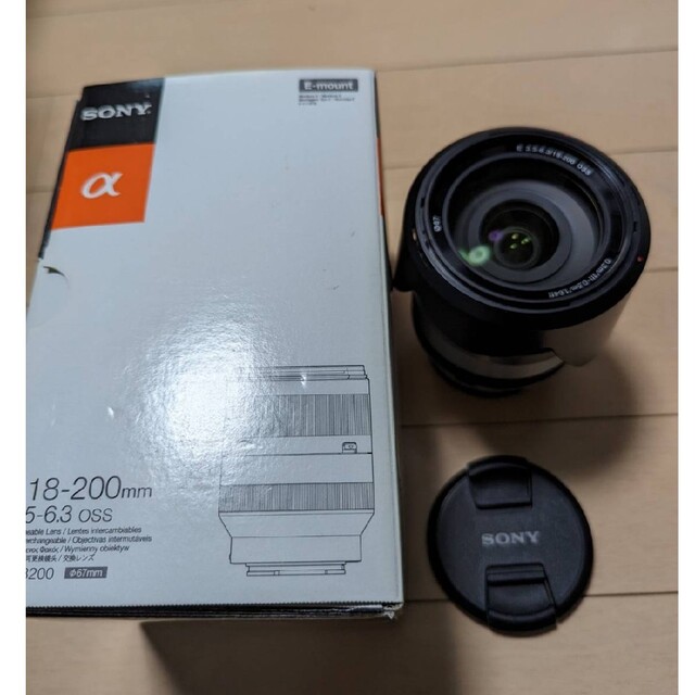 SONY E18-200F3.5-6.3OSS 交換レンズ