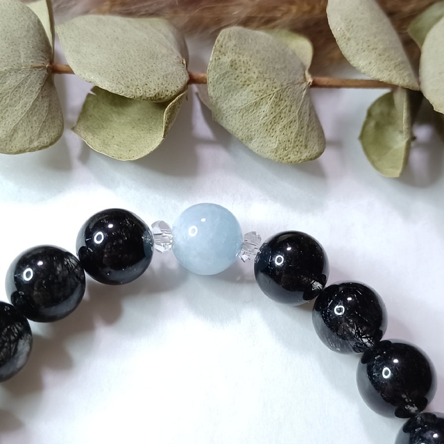 次回入荷未定】龍眼天珠(白天珠)…他 天珠・天然石ブレスレット 【残り