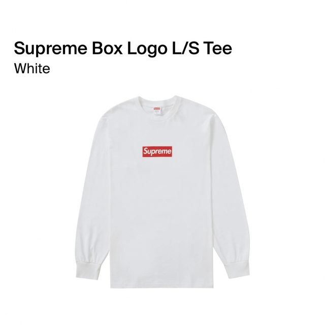 Supreme - 値下げ【XL】supreme box logo l/s teeの通販 by ピコ's ...