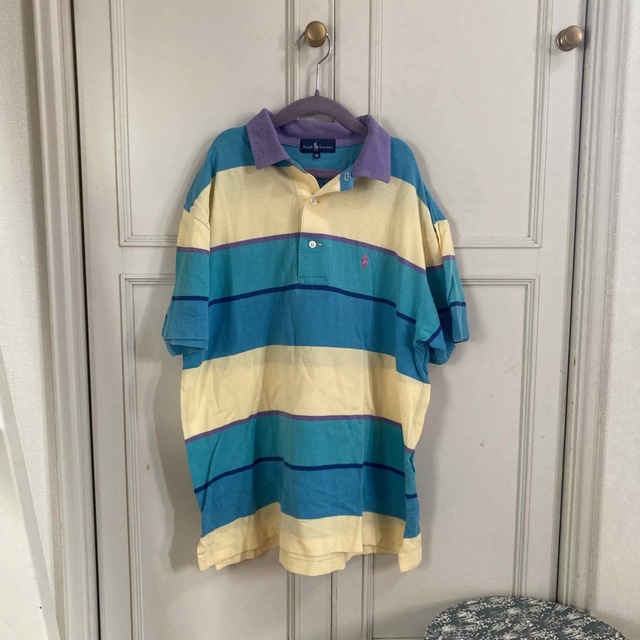 古着Ralph Laurenvintageボーダーポロシャツ www.anthonytours.com