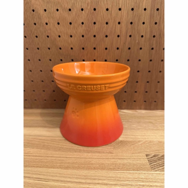 LE CREUSET(ルクルーゼ)のル・クルーゼ　LE CREUSET ペット　フードボウル　ハイスタンド その他のペット用品(犬)の商品写真