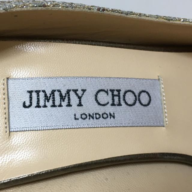 JIMMY CHOO(ジミーチュウ)のジミーチュウ パンプス 37 1/2 レディース レディースの靴/シューズ(ハイヒール/パンプス)の商品写真