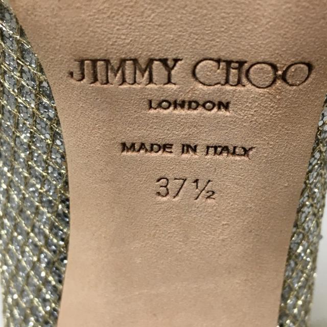 JIMMY CHOO(ジミーチュウ)のジミーチュウ パンプス 37 1/2 レディース レディースの靴/シューズ(ハイヒール/パンプス)の商品写真