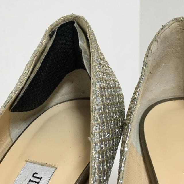 JIMMY CHOO(ジミーチュウ)のジミーチュウ パンプス 37 1/2 レディース レディースの靴/シューズ(ハイヒール/パンプス)の商品写真