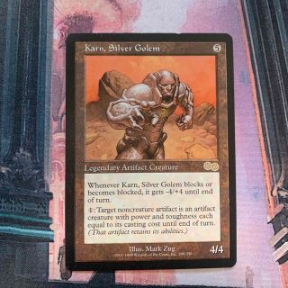 マジックザギャザリング(マジック：ザ・ギャザリング)の【MTG】銀のゴーレム、カーン　EN(シングルカード)