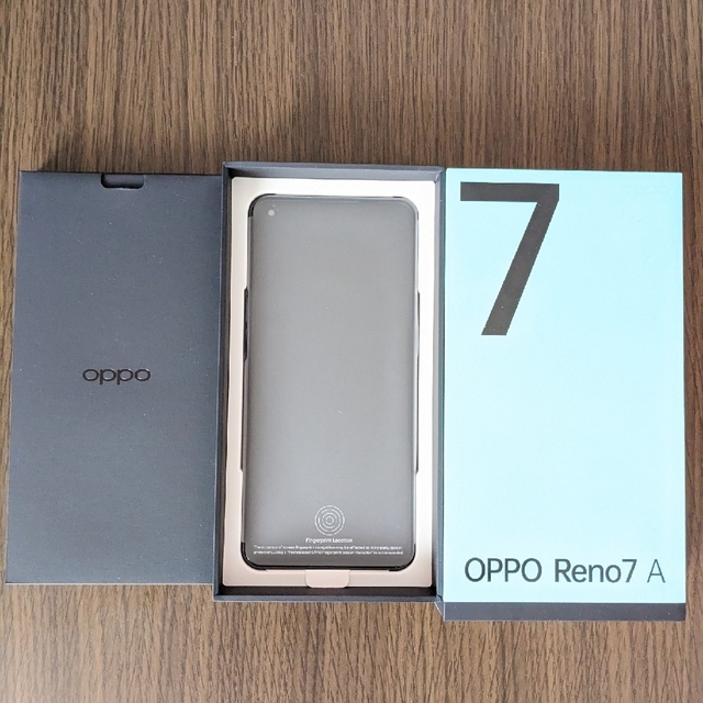 【新品】OPPO Reno A 128GB SIMフリースマホ ブラック 黒