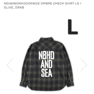 NEIGHBORHOODXWDS OMBRE CHECK SHIRT LS