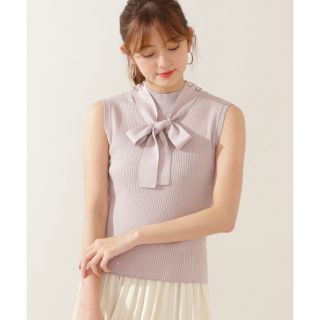 ジルバイジルスチュアート(JILL by JILLSTUART)の新品未使用★JILL by JILLSTUART ２ＷＡＹボウタイニット(ニット/セーター)